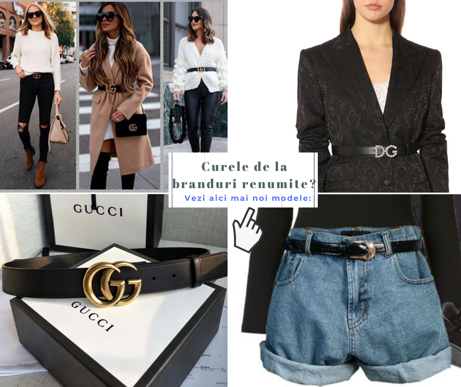 Curele de la branduri renumite? Gucci, Tommy Hilfiger sau Calvin Klein
